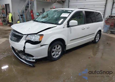 2011 Chrysler Town & Country Touring из США, поврежденный, VIN 2A4RR5DG0BR676646